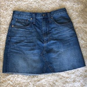 Madewell Denim Skirt
